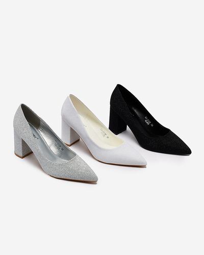 Royalfashion Women's Eotira Glitter Glitter Stiletto Post Top pumps