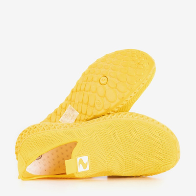 Alunecare galbenă pentru treninguri Nandini - Încălțăminte