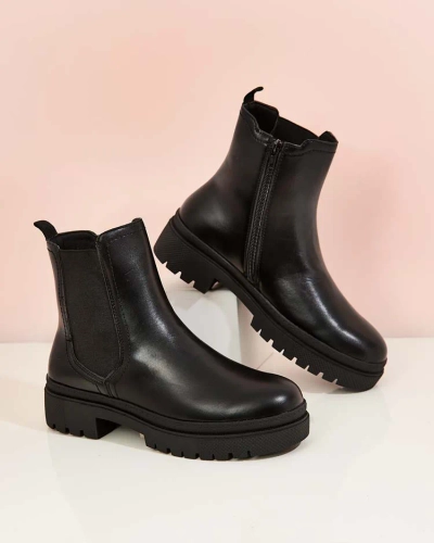 Royalfashion Cizme Dovivas din piele eko pentru femei