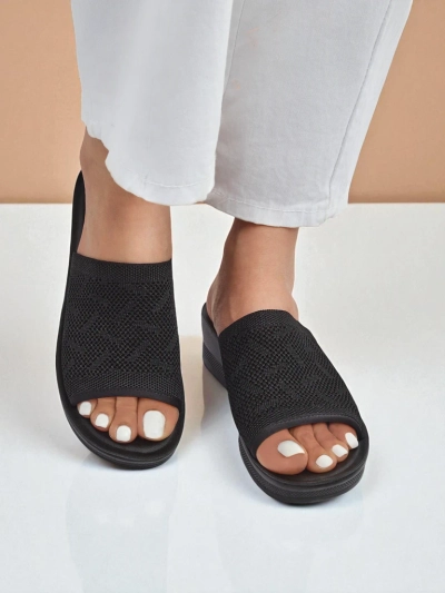 Royalfashion Sandale de damă cu talpă joasă tip wedge Elara
