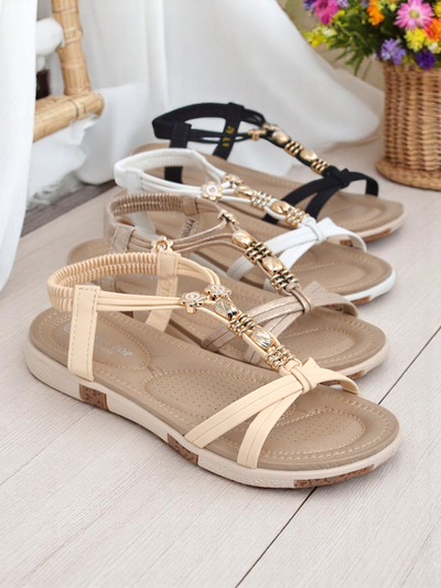 Royalfashion sandale ornamentate pentru femei Veve