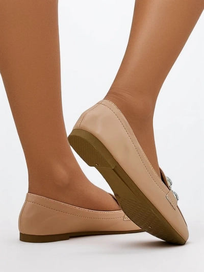 Mocasi de damă Royalfashion cu strassuri Lecilla