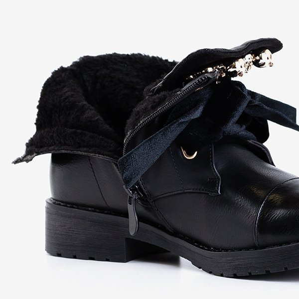 Genți negre cu decorațiuni Havelte - Încălțăminte