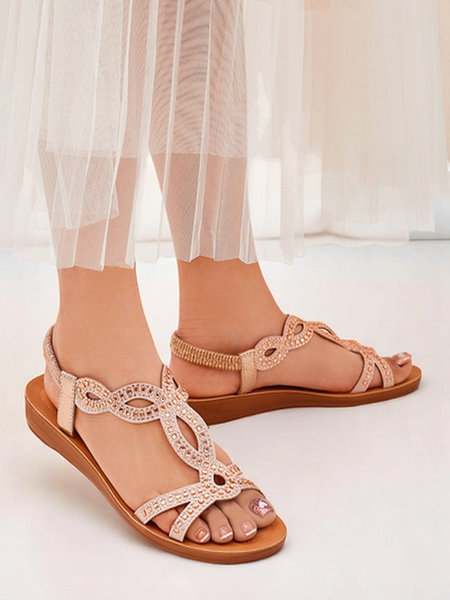 Royalfashion Sandale dama cu barete decorative Lola Grace