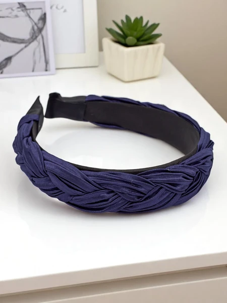 Royalfashion Bentiță de păr ondulată împletită Nina