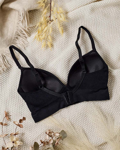 Royalfashion Sutien cu nervuri pentru femei