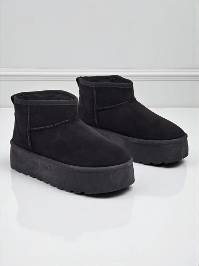 Botine scurte de damă tip ghete de zăpadă Memi