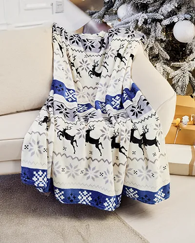 Pătură de Crăciun Royalfashion 200x220