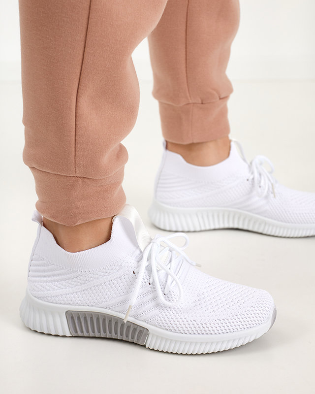 OUTLET Pantofi sport dama albi Merisal - Incaltaminte