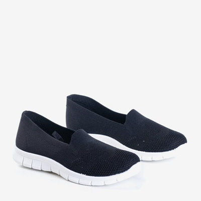 Czarne damskie slip on Codir - Obuwie