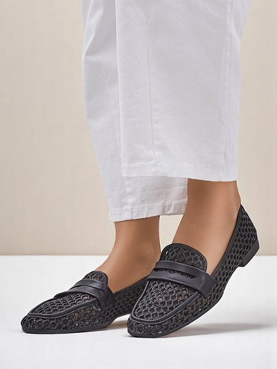 Royalfashion Mocasini cu model ajurat pentru femei Azuros