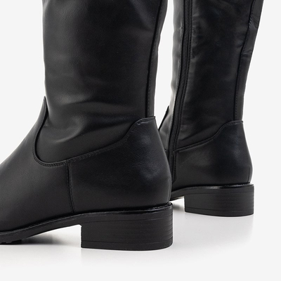 Cizme negre înaintea genunchiului Dea Dia - Încălțăminte