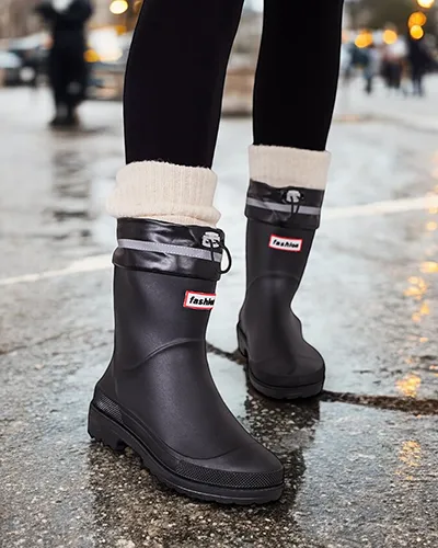 Royalfashion Botine wellingtons Alnana pentru femei