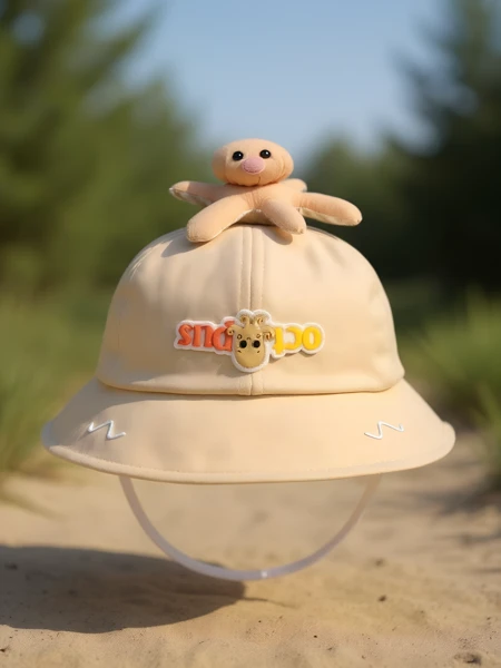 Royalfashion Pălărie tip bucket pentru copii Happy Patches