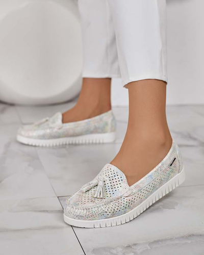 Royalfashion Mocasini traforați de damă Molaffa