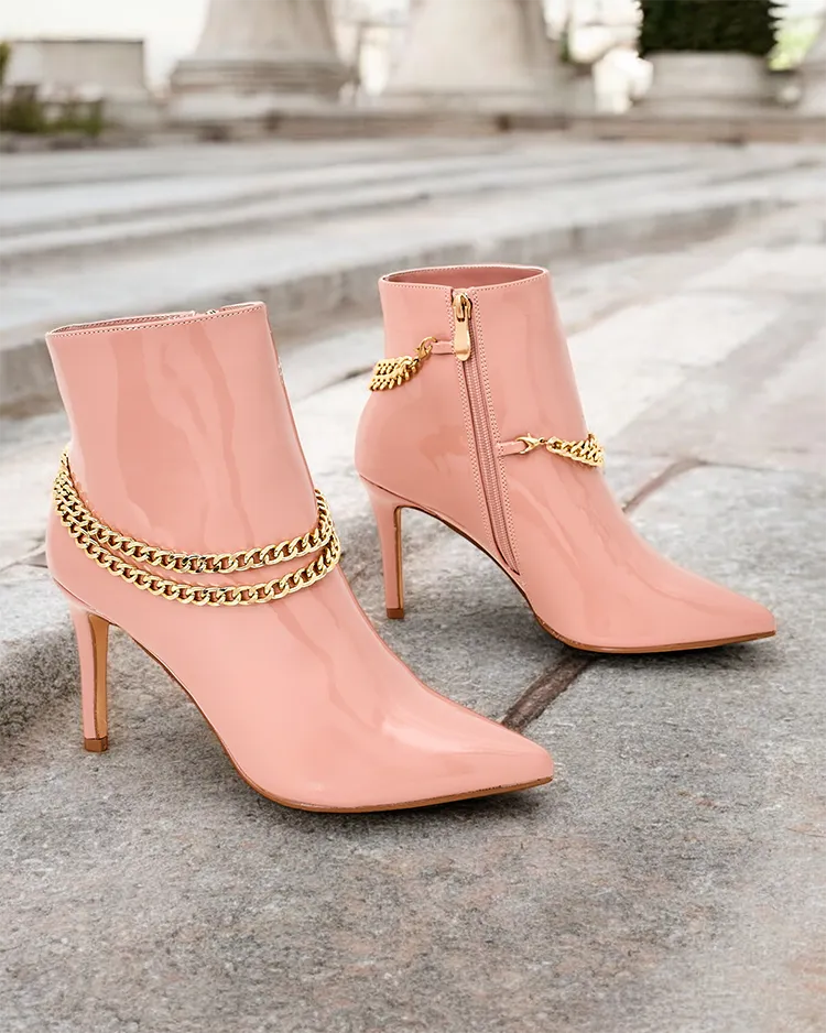 Bocanci cu toc inalt pentru femei de la Royalfashion Lesefe