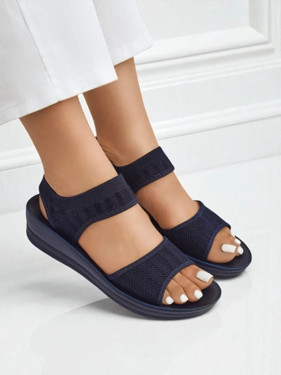 Royalfashion Damen Sandalen mit dickerer Sohle Viva Flex II