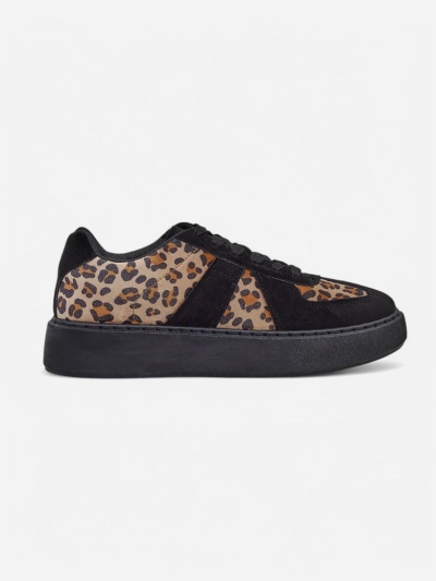 Royalfashion Pantofi sport pentru femei cu imprimeu leopard Big Cat