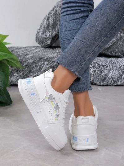 Sneakers pentru femei Royalfashion cu sclipici Samoles