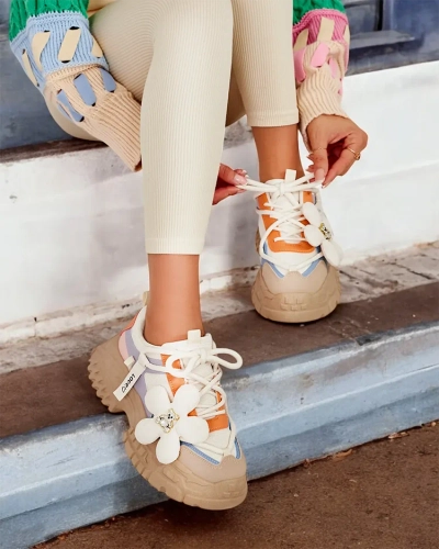 Royalfashion Adidași cu platformă pentru femei Bereya