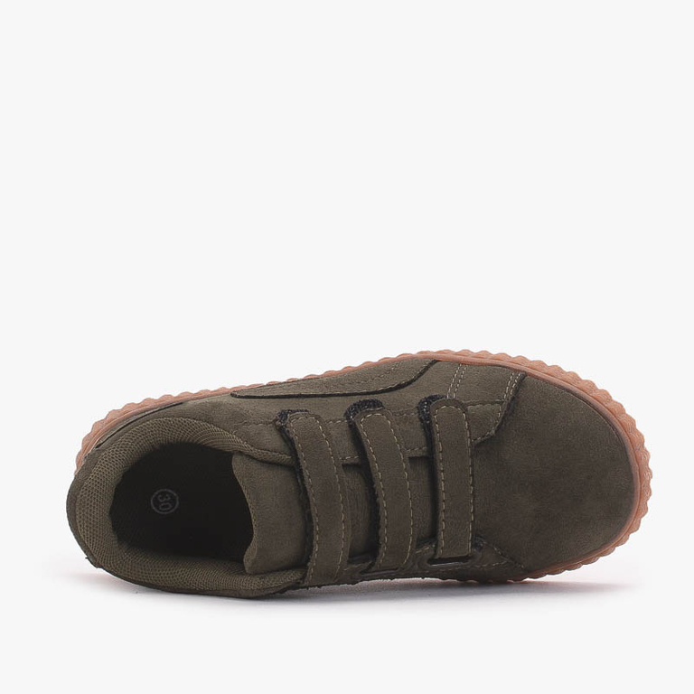 Pantofi sport pentru baieti verde inchis - Incaltaminte