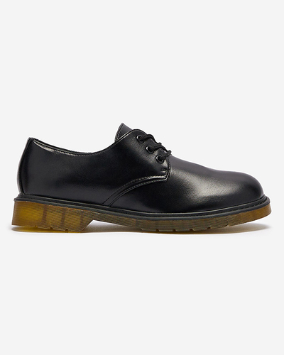 Pantofi jumătăți de damă negri Heloso- Footwear