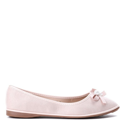 OUTLET Balerini Brooke bej - Încălțăminte