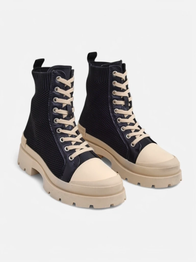 Sneakers înaltă pentru femei Royalfashion pe o talpă groasă Heyloy
