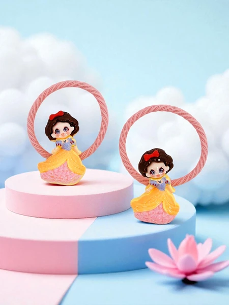 Elastice de păr cu motiv de prințesă