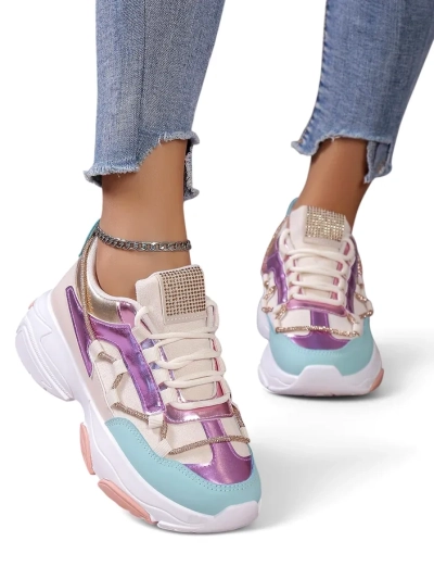 Royalfashion Sneakers colorate pentru femei Casiia