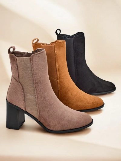 Cizmele până la gleznă pentru femei de la Royalfashion cu toc Enotto