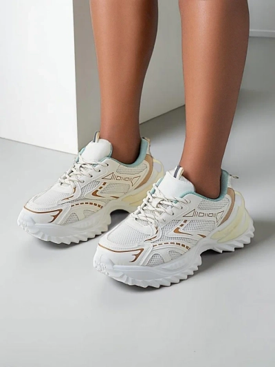Royalfashion Adidasi sport pentru femei pe o talpă mai groasă Nettes