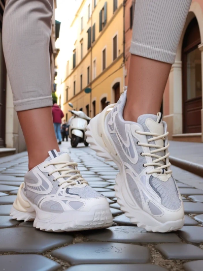 Sneakers lacuite Royalfashion Leysi
