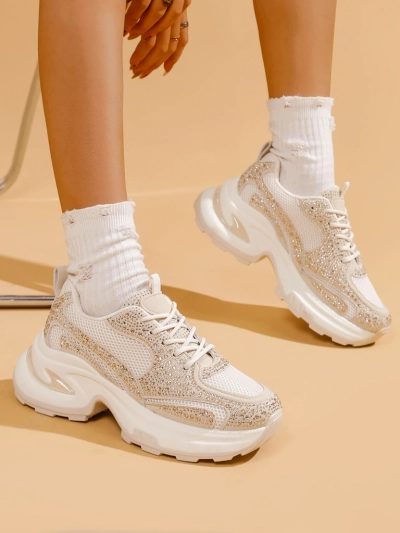 Adidași sport pentru femei Royalfashion cu cristale Bloss