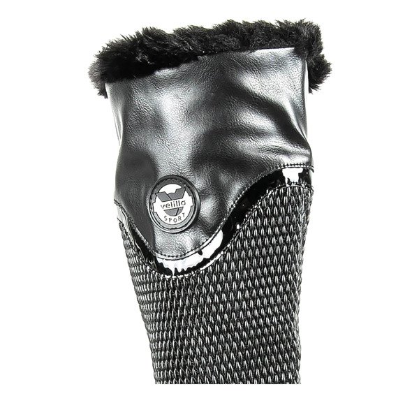 Cizme negre pe un post inferior Meri - Încălțăminte