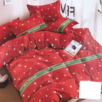 Set de lenjerie de pat de Crăciun 160x200 4 bucăți - lenjerie de pat