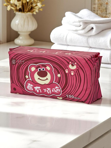 Șervețele umede din bumbac 100 buc.