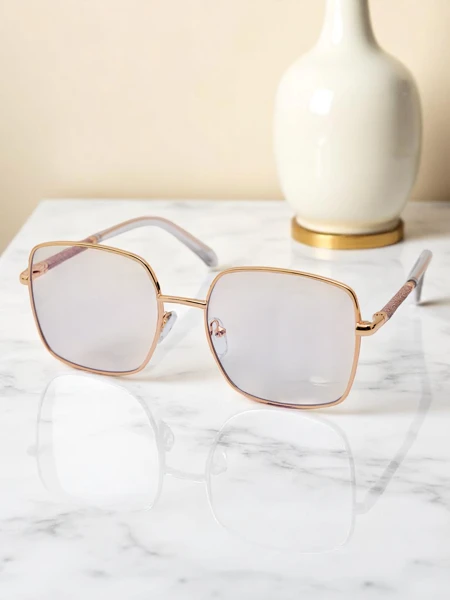 Royalfashion Ochelari de soare în formă de pătrat Skyline Shades