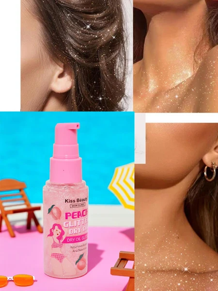 Summer Spray – Iluminator lichid pentru față și corp Peach