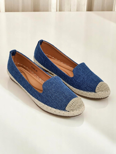 Espadrile Royalfashion pentru femei din piele intoarsă ecologică, model Bombei