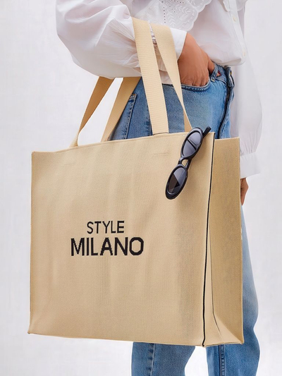 Royalfashion Geantă din material textil Stil Milano