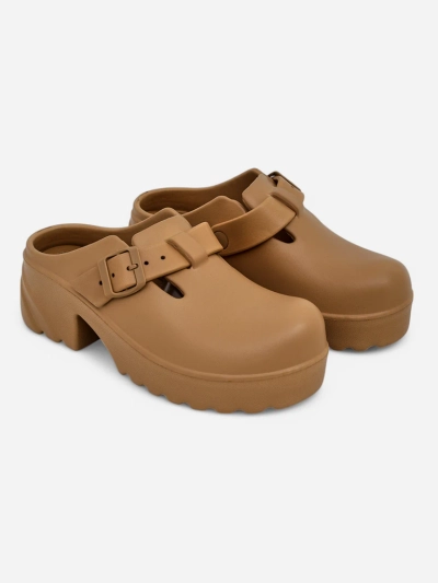 Sandale cu toc din cauciuc pentru femei Royalfashion Voxones