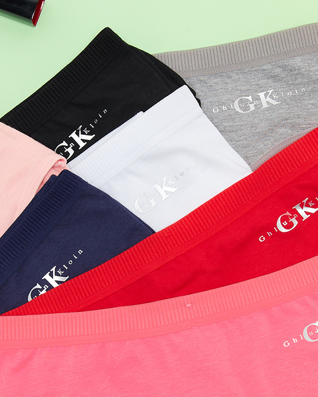 Set slip dama bumbac 7 / pachet - Lenjerie intima