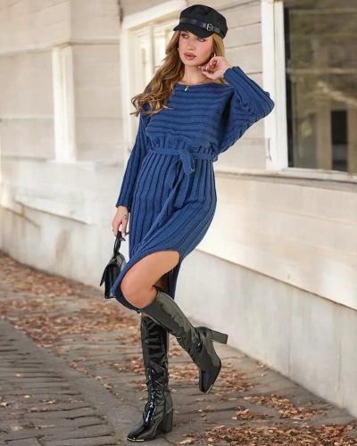 Royalfashion Rochie pulover pentru femei