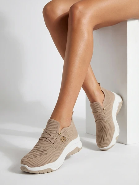 Royalfashion Pantofi sport slip-on pentru femei din material textil Teletta