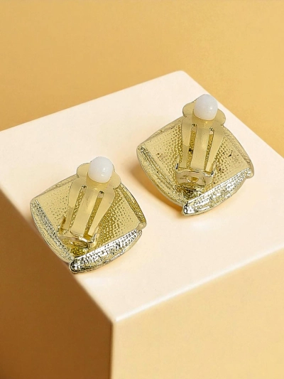 Klipsy kolczyki dam z perełką