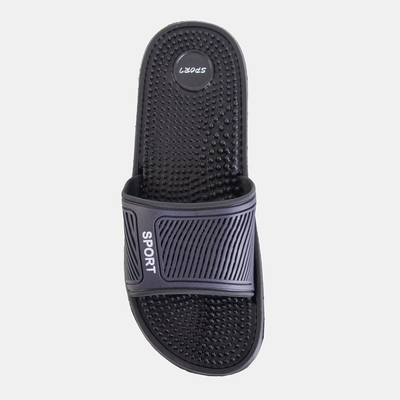 Papuci bărbați cauciuc bleumarin cu vârfuri Liw - Încălțăminte