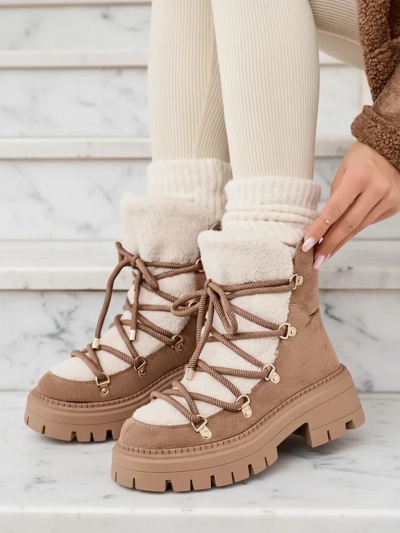 Royalfashion Lozin lace-up cizme de zăpadă pentru femei