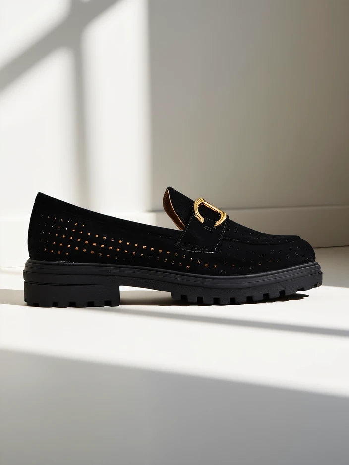 Royalfashion Mocasini perforați pentru femei Besio