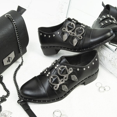 Încălțăminte cu toc înalt negru de la Stavomena - Încălțăminte